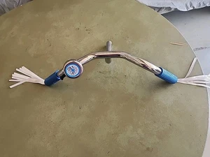 SCHWINN LIL STINGRAY DREIRAD CHROM LENKER MIT BLAUEN GRIFFEN + QUASTEN L$$K - Bild 1 von 19