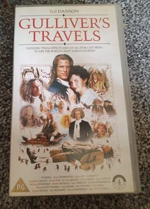 Gulliver's Travels, Ted Danson, VHS (Video Tape), Retro Collectable, Channel 4 - Picture 1 of 4