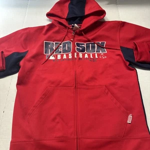 Red Sox Baseball Full Zip Hoodie M rot blau - Bild 1 von 12