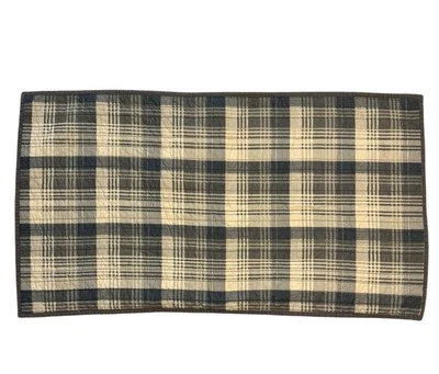 Woolrich Tasha Almohada Acolchada Tamaño King Size Sham Taupe Tostado Marrón Ropa de Cama a Cuadros Foto 1 de 4