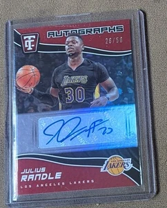 2017-18 Panini Totally Certified Auto /50 Julius Randle #TCA-JR Auto - Picture 1 of 2