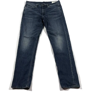 Rag & Bone Mens Blue Denim Dark Wash Jeans Cotton Fit 2 Slim Leg Pants Sz 34x32 - Picture 1 of 12