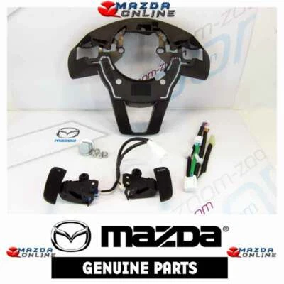 Mazda Genuine OEM Paddle Shift Switch Kit (non-heater) fit 2017-2025 Mazda CX-5 - Image 1 of 4
