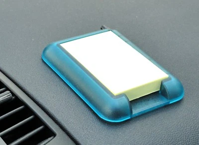 HR-IMOTION Auto Zettel Halterung 100er Post-it Notizblock Halter selbstklebend - Bild 1 von 4