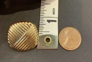 50 metallic gold buttons 3/4" decorative buttons - Picture 1 of 2