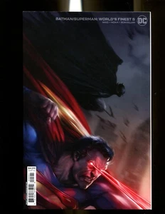 BATMAN/SUPERMAN : WORLDS FINEST 5 (9.8) MATTINA VARIANT DC (b073) - Picture 1 of 2