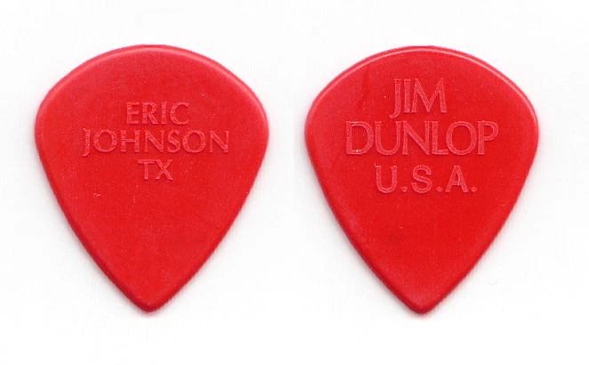 Eric Johnson Dunlop Jazz III Molded Red Guitar Pick - 2015 - Image 1 of 1