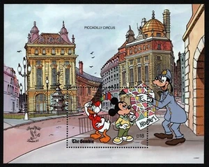Gambia 1989 - Mi-N.o Bloque 95 ** - Estampillada sin montar o nunca montada - Walt Disney - Imagen 1 de 1