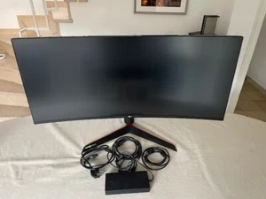 LG 38GL950G-B UltraWide Curved Monitor NANO-IPS 3840x1600 175Hz 1ms GtG G-Sync - Bild 1 von 5