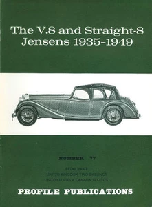 AUTOMOBILE PROFILE 77 THE V.8 AND STRAIGHT-8 JENSENS 1935-1949_MODEL S_MODEL H_C - Picture 1 of 3