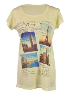 Camiseta Top Fun Dream Vacation Destinations Logo Manga Corta, Talla Única - Imagen 1 de 5