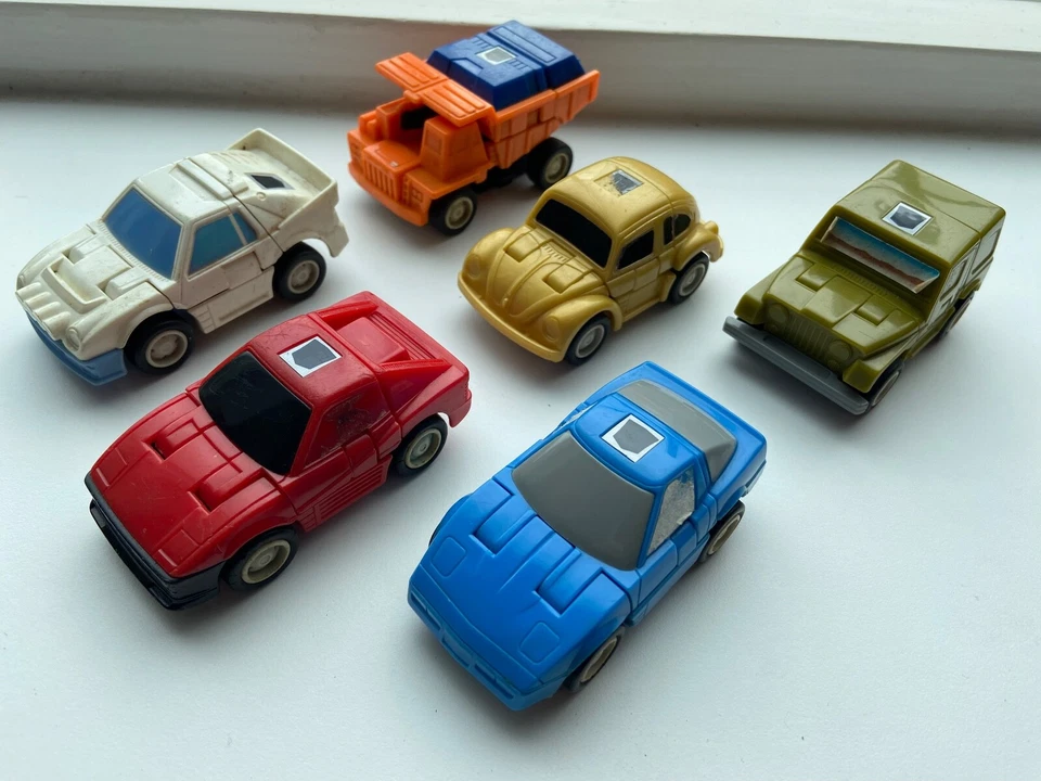 Transformers G1 1986 Throttlebot figure LOT hasbro - Image 1 of 4