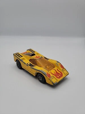 Lesney Matchbox Superfast Flamin Manta Nº9 Amarillo 1971 Hecho en Reino Unido Foto 1 de 4
