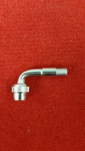 Right Angled Tyre Valve Extension. Silver. New b39a - Picture 1 of 1