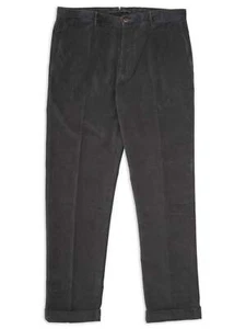 INCOTEX "Slacks" Gray Cotton Regular Fit Chino Pants NEW Size 38 - Picture 1 of 8