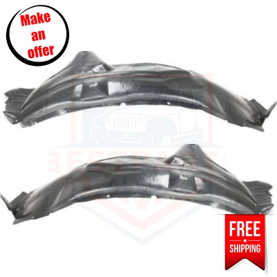 Front Fender Liner Set of 2 Left & Right for 1999-2007 Ford F-250 Super Duty Foto 1 de 4