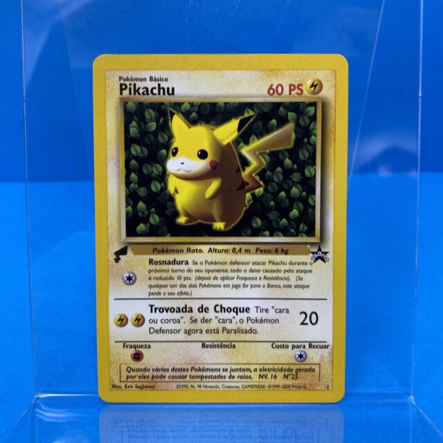 Carta Pokemon Pikachu V Português 43/185 ou Promo SWSH061 Card Original  Copag - Pronta Entrega - Escorrega o Preço