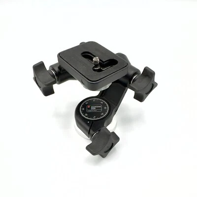 Manfrotto 056 3-Way, Pan-and-Tilt Head with 1/4"-20 Mount - Image 1 of 4