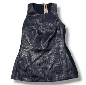 Canotta donna senza maniche Bailey 44 taglia XS ecopelle stampa pelle di serpente - Foto 1 di 5