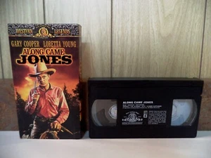 ALONG CAME JONES (VHS 1945/2000) Gary Cooper, Loretta Young, William Demarest - Picture 1 of 4