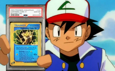 Lightning Cube 01 Reverse Foil - PSA 10 LOW POP *13* - Pokemon Aquapolis 127/147 - Image 1 of 3