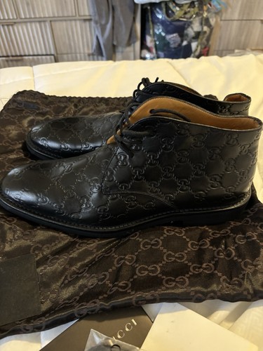 Gucci scarpe eleganti taglia 10 nuove senza scatola Vintage 147548