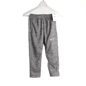 Nike Boys Dri-FIT Thermal Pants Gray Black Sizes 6 & 7 - Picture 1 of 3