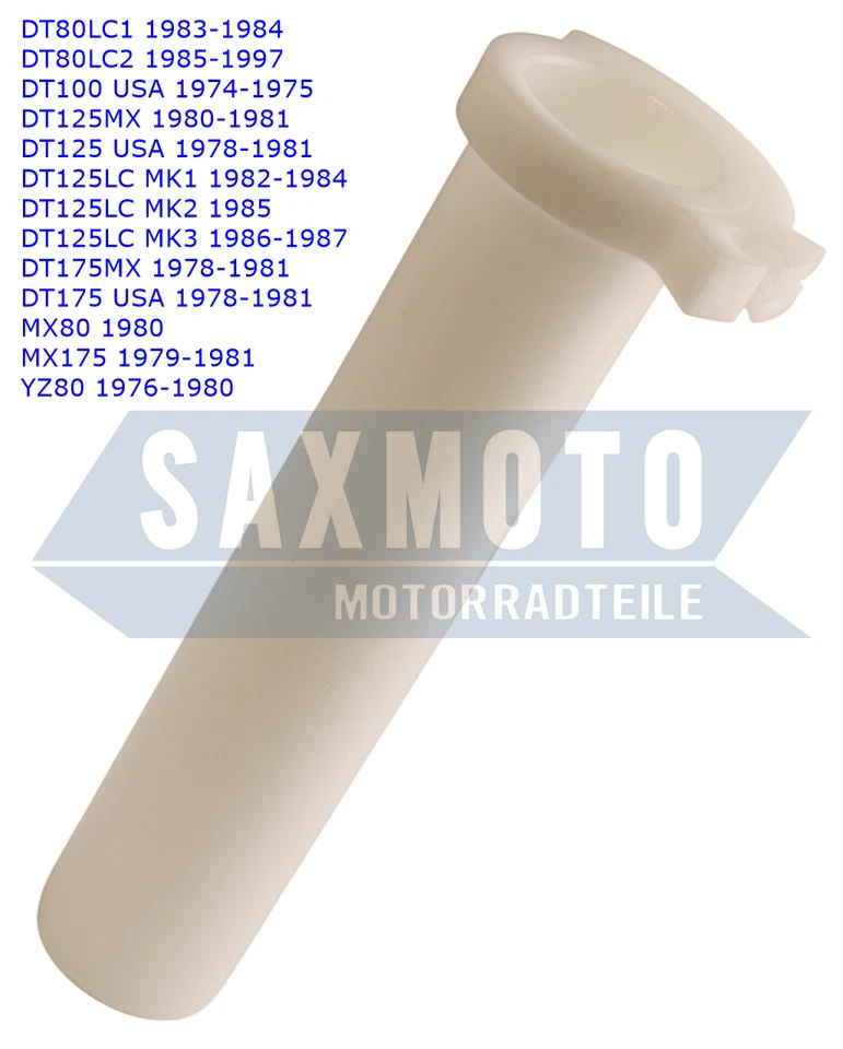 Throttle Grip Tube Yamaha DT80LC DT125LC DT125MX DT175MX MX80 MX175 YZ80 Throttle Tube - Image 1 of 1