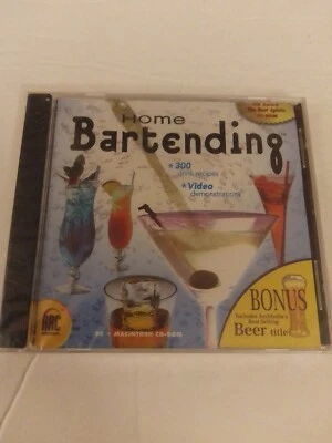 ARC Media Home Bartending CD-ROM For Windows and Mac Brand New Sealed - Image 1 of 2