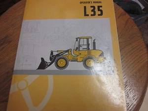Volvo L35 Wheel Loader Operators Manual - Picture 1 of 1