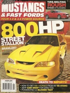 MUSCLE MUSTANGS & FAST FORDS 2006 JAN - ROUSH STAGE 2 TESTED, XB-1A GT - Imagen 1 de 1