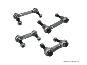 P2M Adjustable Front & Rear Sway Bar End Links Kit 350Z Z33 Fairlady Z G35 V35 - Picture 1 of 1