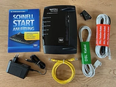 AVM Fritzbox FRITZ!Box Fon WLAN 7390 Router Repeater DSL ADSL VDSL DECT Gigabit - Bild 1 von 4