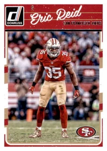 Tarjeta base 2016 Donruss Eric Reid NFL PWE Set Break 49ers #254 - Imagen 1 de 2