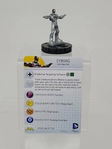 DC Heroclix - Common Cyborg #004 Justice League Strategiespiel Wizkids Ersatz - Bild 1 von 8