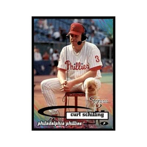 1998 SkyBox Dugout Axcess Curt Schilling Baseball Cards #35 - Picture 1 of 3