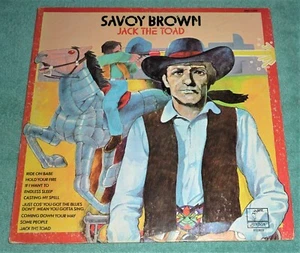 VINYL LP by SAVOY BROWN "JACK THE TOAD" (1972) ROCK, BLUES / PARROT XPAS 71059 - Picture 1 of 5