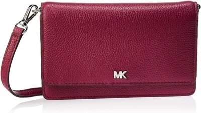 Michael Kors Multifunction Phone  Crossbody - Garnet - Comes with MK Gift Box - Image 1 of 4