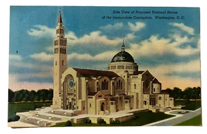 Postal Vintage Propuesta Santuario de la Inmaculada Concepción de Washington DC (P16) - Imagen 1 de 6