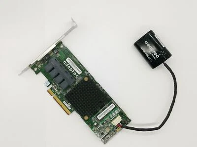 Adaptec ASR 71605 1GB 16 Port SAS SATA PCIe Raid Controller 2280200-R w/ Batter - Bild 1 von 4