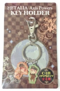 keychain key chain ring holder Hetalia Axis Powers movic anime Italy Germany - Picture 1 of 3
