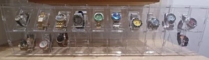 20 Watch Jewellery Collectors Collection Display Frame Case Stand Retail Cabinet - Picture 1 of 10