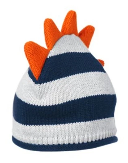 GYMBOREE ANIMAL FRIENDS DINOSAURIO RAYAS SUÉTER SOMBRERO 0 3 12 18 NUEVO CON ETIQUETAS Foto 1 de 1