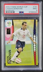 2006 Panini World Cup Germany #191 Landon Donovan PSA 9 MINT USA - Picture 1 of 2