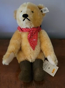Oso de peluche Steiff Teddy Roosevelt Rough Rider #665028 - Imagen 1 de 6