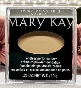 Mary Kay Creme To Powder Foundation IVORY 2 New! Endless Performance exp. 2027 - Picture 1 of 2