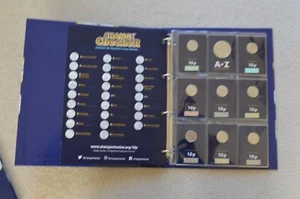 2019 A-Z Kompletter Satz 26 ALPHABET 10p mit Album und Komplettmedaille - Bild 1 von 5
