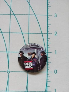 Pulsante Pinback Dmc Vintage Run 1988 Rappers 1,5" - Foto 1 di 6