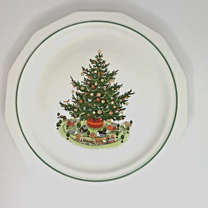 Vintage Pfaltzgraff Christmas Heritage 10,5" Speiseteller nicht mehr produziert 1981-2006 - Bild 1 von 4