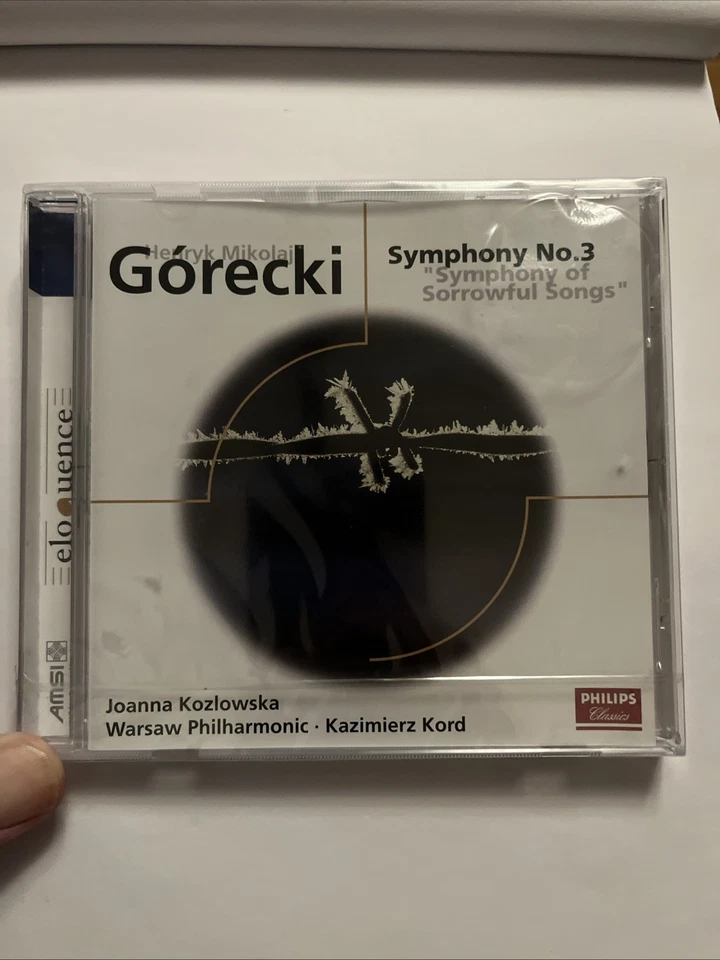Joanna Koslowska - Górecki: Symphony No. 3. Ex Display. Still Sealed. Philips. - Image 1 of 4